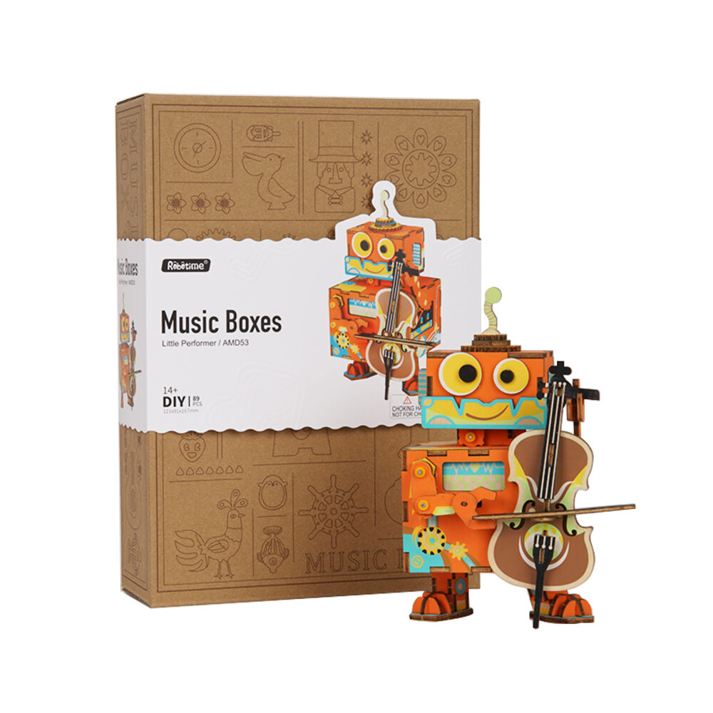 Robotime - DIY Music Box - Little Performer (DIY-Spieluhr 12.1 x 8.1 x-/bilder/big/small_9190461 (6).jpg